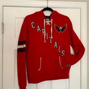 Washington capitals pullover hoodie classic style